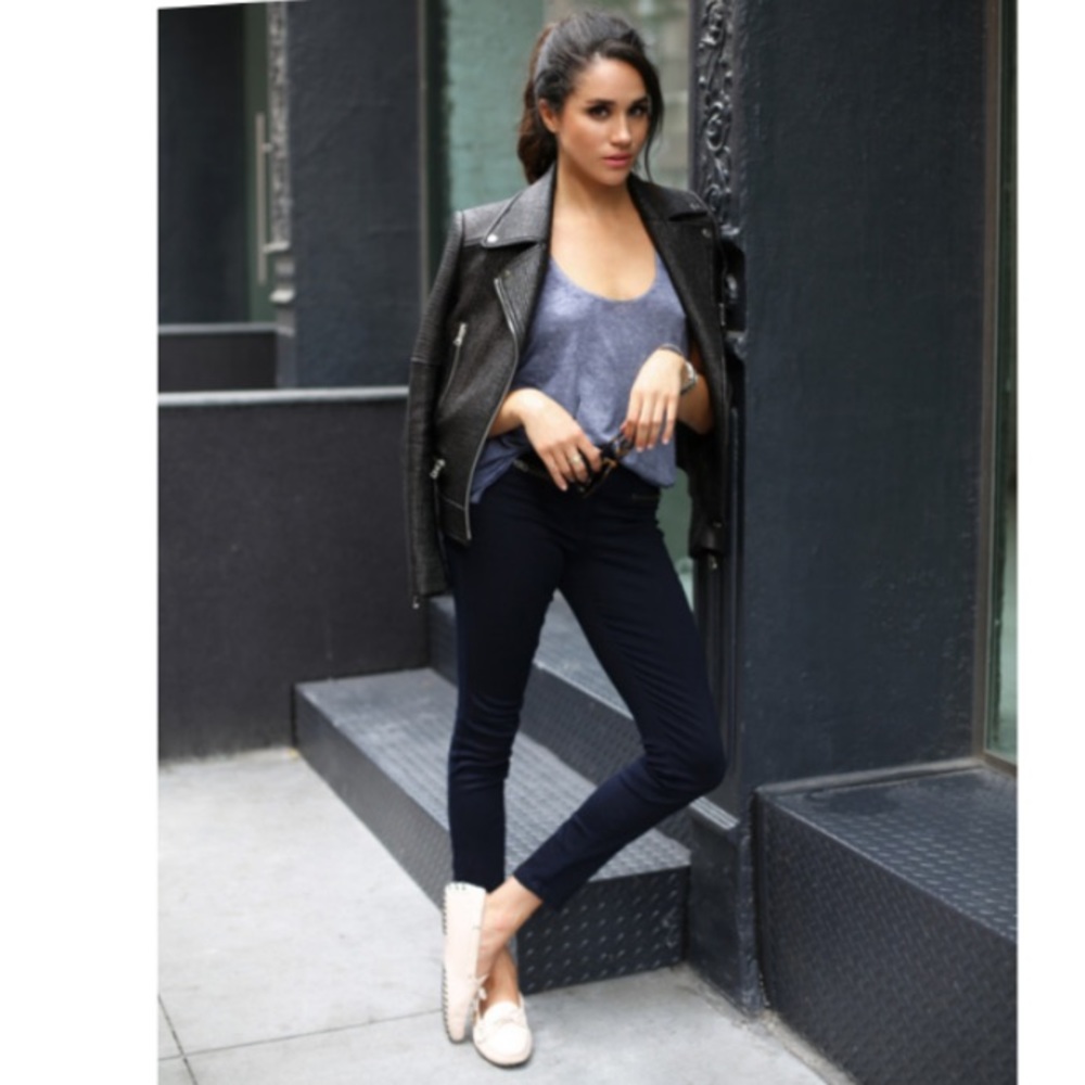 VERONICA BEARD BONITA BIKER MOTO JACKET Sz2